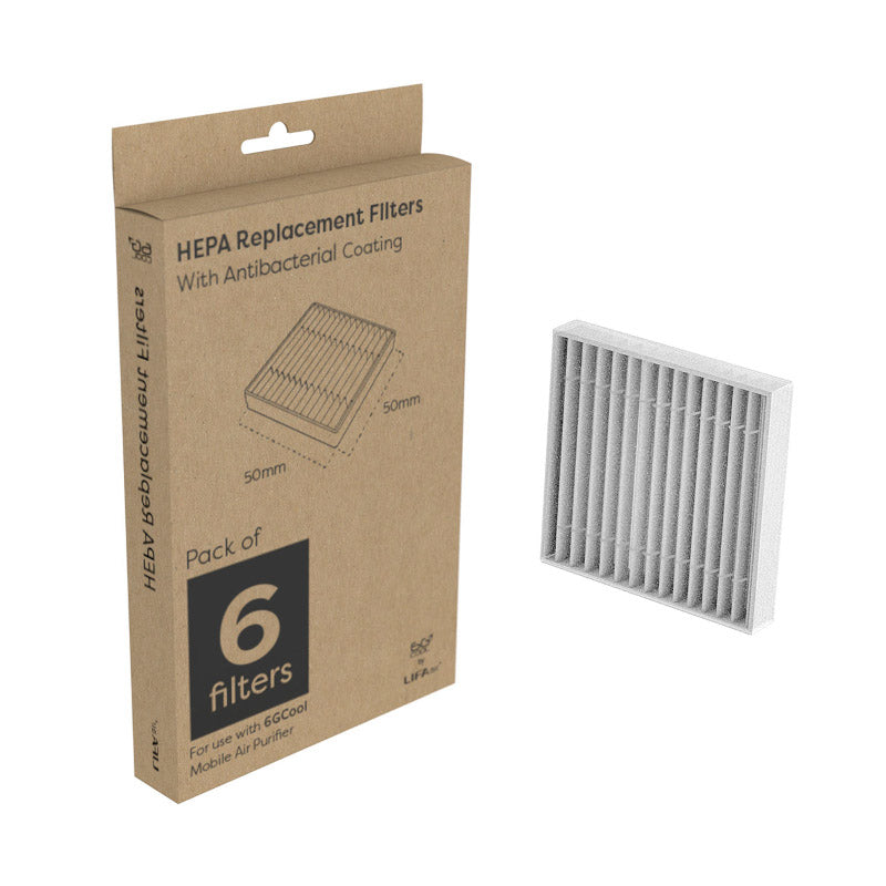 Spare filters for 6GCool