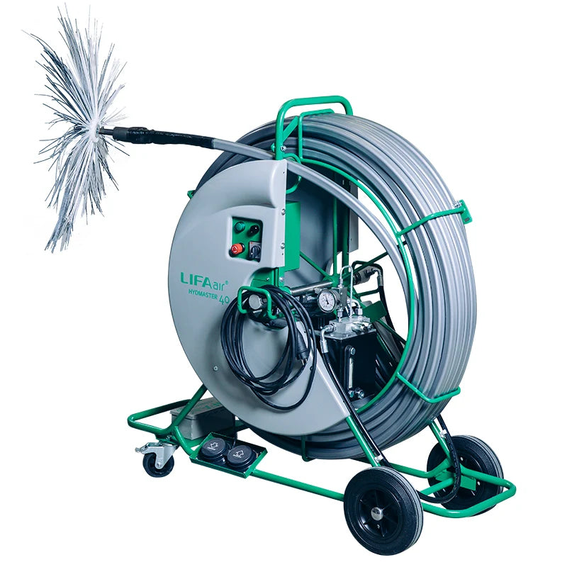Lifa Hydmaster 40 Brushing Machine for HVAC Air Duct Cleaning